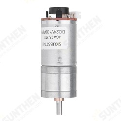 25GA370 DC 24V Micro Gear Reduction Motor with Encoder Speed Dial Reducer