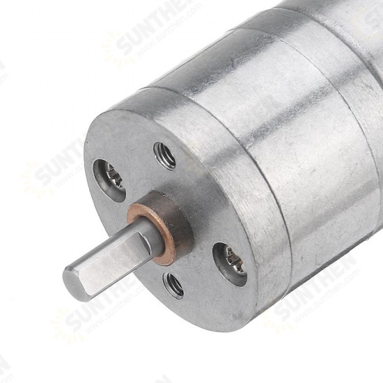 25GA370 DC 6V Micro Gear Reduction Motor with Encoder Speed Dial Reducer