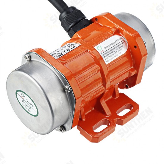 DC 12/24V 15W-50W Concrete Vibrator Vibration Motor Single Phase Aluminum/Motor Speed Controller