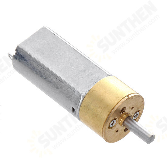 DC 12V 30-800rpm 16GA050 Reduction Gear Motor For Smart Door Locks Meters Security Cameras