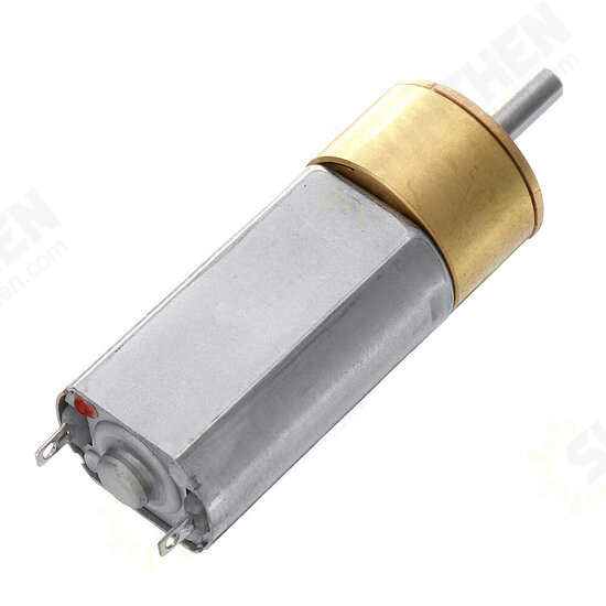 DC 12V 30-800rpm 16GA050 Reduction Gear Motor For Smart Door Locks Meters Security Cameras