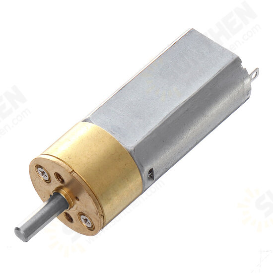 DC 12V 30-800rpm 16GA050 Reduction Gear Motor For Smart Door Locks Meters Security Cameras