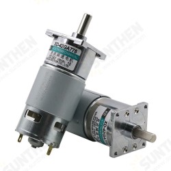 DC 24V 10/30/50/100RPM Geared Motor with bracket 775 Reversible Gear Reducer Motor DC 24V 10/30/50/100RPM Geared Motor with bracket 775 Reversible Gear Reducer Motor