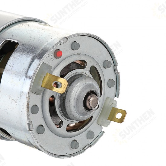 DC 24V 10/30/50/100RPM Geared Motor with bracket 775 Reversible Gear Reducer Motor