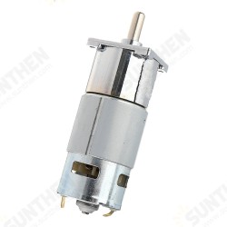 DC 24V 10/30/50/100RPM Geared Motor with bracket 775 Reversible Gear Reducer Motor DC 24V 10/30/50/100RPM Geared Motor with bracket 775 Reversible Gear Reducer Motor