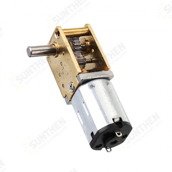 DC 3V 6V 12V Micro Turbo Worm Gear Motor Reduction Motor