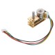 GM1024BY10 DC 5V 5/15/30RPM Micro Gear Motor 2-Phase 4-Wire Stepping Motor All Metal Gearbox