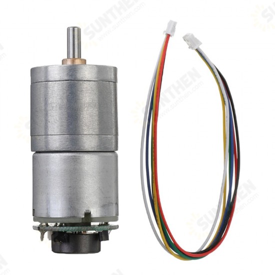 GM25-310 12V 30RPM Encoder Gear Motor DC Gear Motor with Cable