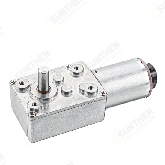 GW370 DC 6V 1/10/30/50RPM Mini-turbine Rod Geared Motor With Encoder For Automatic Sprayer