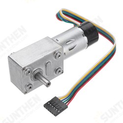 JGY-370 DC 12V Double Shaft Brushless Motor Reduction Gear Turbine Worm Self-locking Motor JGY-370 DC 12V Double Shaft Brushless Motor Reduction Gear Turbine Worm Self-locking Motor