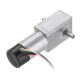 JGY-370 DC 12V Double Shaft Brushless Motor Reduction Gear Turbine Worm Self-locking Motor