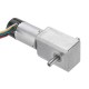 JGY-370 DC 12V Double Shaft Brushless Motor Reduction Gear Turbine Worm Self-locking Motor