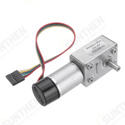 JGY-370 DC 6V Reduction Gear Turbine Motor Worm Self-locking Encoder Motor Signal Feedback JGY-370 DC 6V Reduction Gear Turbine Motor Worm Self-locking Encoder Motor Signal Feedback