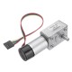 JGY-370 DC 6V Reduction Gear Turbine Motor Worm Self-locking Encoder Motor Signal Feedback