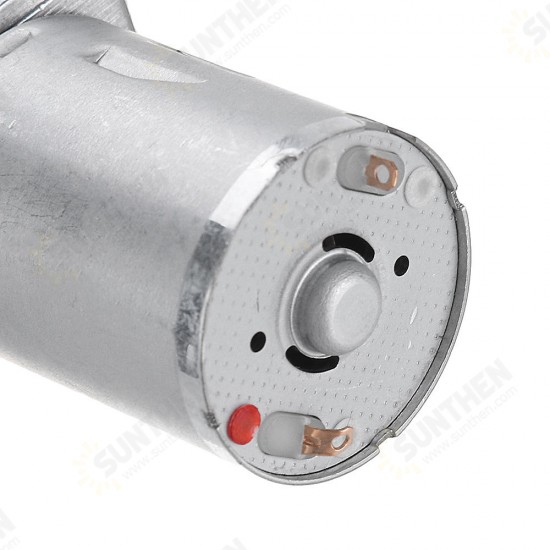 JGY370 DC 6V 10/30/90/150rpm Motor Micro Gear Turbine Worm Self-locking Reduction Gear Motor