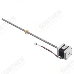 42mm Stepper Motor with T8 380mm Lead Screw for CNC Engraving Machine 42mm Stepper Motor with T8 380mm Lead Screw for CNC Engraving Machine