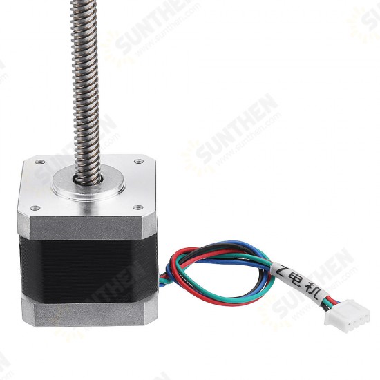 42mm Stepper Motor with T8 380mm Lead Screw for CNC Engraving Machine