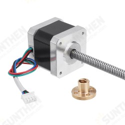 42mm Stepper Motor with T8 380mm Lead Screw for CNC Engraving Machine 42mm Stepper Motor with T8 380mm Lead Screw for CNC Engraving Machine