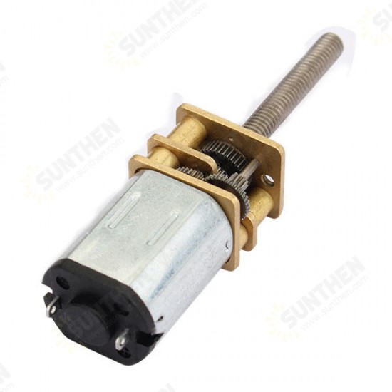 N20 DC 6V 55RPM Gear Motor M3 20mm Threaded Shaft Reduction Gear Motor N20 DC 6V 55RPM Gear Motor M3 20mm Threaded Shaft Reduction Gear Motor