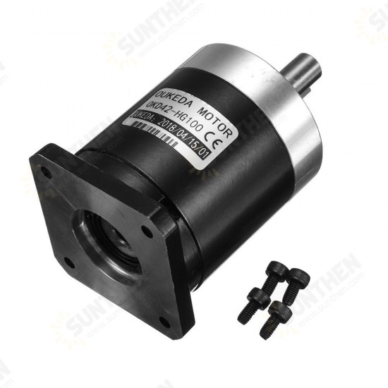 42 Planetary Reduction Gear Motor Ratio 5:1 10:1 15:1 20:1 25:1 30:1 40:1 50:1 100:1