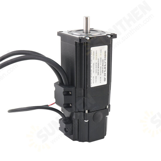 Permanent Magnet Brake Closed-loop Stepping Motor 57EH76-YC-PD Servo Motor CL57-BK Driver 4.0A 2.2N.m 57 Stepper Motor Nema23