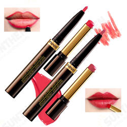 2 In 1 Double Head Lip Stick Mouth Lip Liner Long Lasting Moisturizing Lip Makeup 2 In 1 Double Head Lip Stick Mouth Lip Liner Long Lasting Moisturizing Lip Makeup