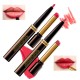 2 In 1 Double Head Lip Stick Mouth Lip Liner Long Lasting Moisturizing Lip Makeup