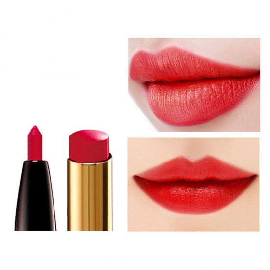 2 In 1 Double Head Lip Stick Mouth Lip Liner Long Lasting Moisturizing Lip Makeup