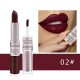 Double head non-stick cup matte matte lip gloss two-in-one matte durable bean paste does not fade dip cup lipstick female