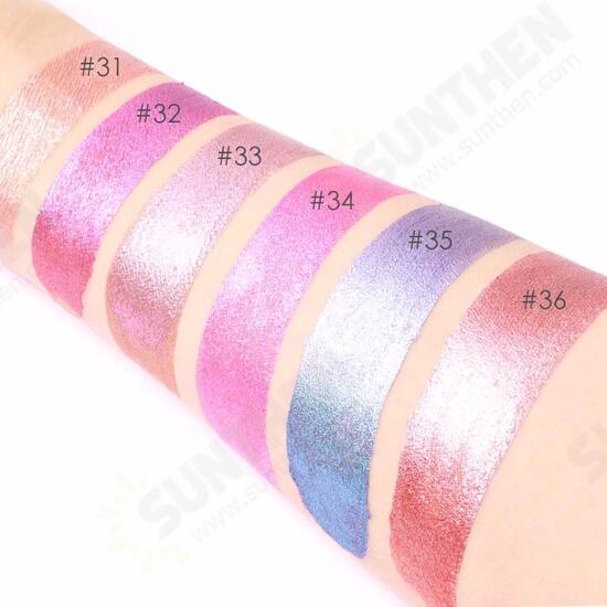 6 Colors Metallic Matte Lip Gloss Liquid Diamond Glitter Lipsticks Cosmetics Makeup