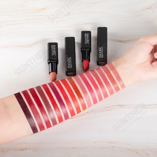 Matte Velvet Lipstick 16Colors Waterproof Long-lasting Nude Glossy Lipstick