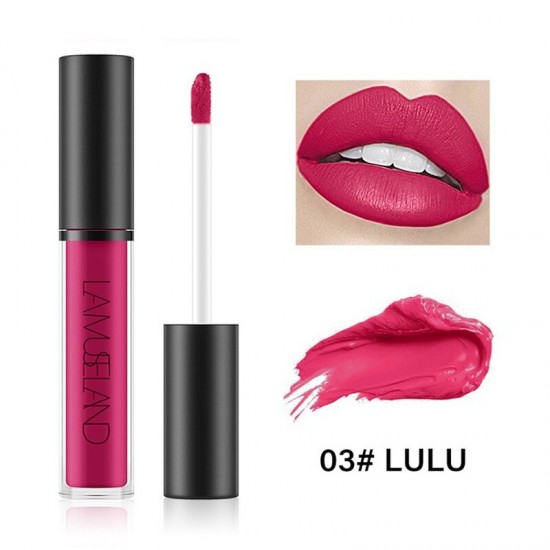12 Color Velvet Long-lasting Waterproof Non-stick Cup Lip Gloss Non-stick Cup Moisturizing Liquid Lipstick TSLM1