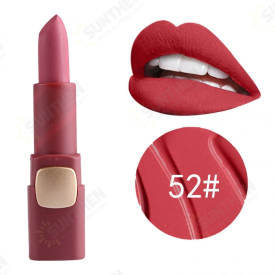 1Pc Matte Lip Stick Makeup Long Lasting Lips Moisturizing Cosmetics