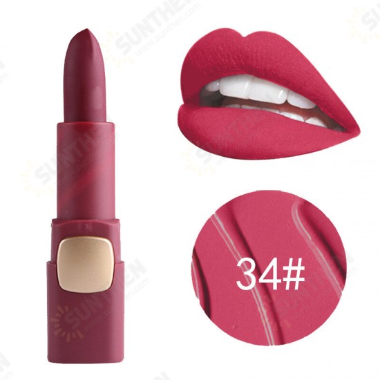 1Pc Matte Lip Stick Makeup Long Lasting Lips Moisturizing Cosmetics