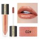 Shimmer Lip Gloss Pearly Metallic Lip Stick Waterproof Long-lasting Lip Gloss Beauty Cosmetics Make Up Lip Makeup