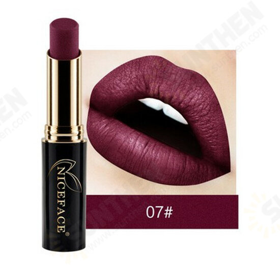 24 Colors Shimmer Matte Metallic Halloween Velvet Lip Stick Makeup Long Lasting Waterproof