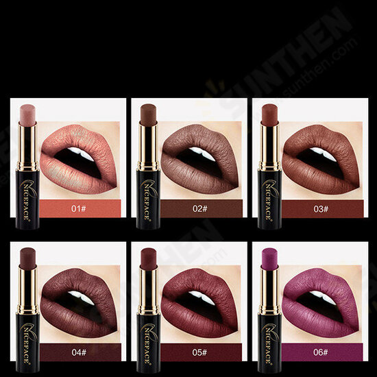 24 Colors Shimmer Matte Metallic Halloween Velvet Lip Stick Makeup Long Lasting Waterproof