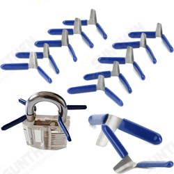 10Pcs Padlock Shim Picks Set Lock Pick Lockpicking Opener Accessories Tool Easy 10Pcs Padlock Shim Picks Set Lock Pick Lockpicking Opener Accessories Tool Easy