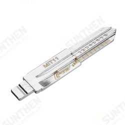 10pcs Engraved Line Key for Mitsubishi 2 in 1 MIT11 Scale Shearing Teeth Blank Car Key 10pcs Engraved Line Key for Mitsubishi 2 in 1 MIT11 Scale Shearing Teeth Blank Car Key