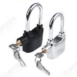 110db Alarm Padlock High Security Sirens Lock For Motorcycle Bike Bicycle Home 110db Alarm Padlock High Security Sirens Lock For Motorcycle Bike Bicycle Home