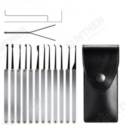 17Pcs Unlocking Lock Picks Tools Set Key Extractor Transparent Practice Padlocks 17Pcs Unlocking Lock Picks Tools Set Key Extractor Transparent Practice Padlocks