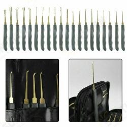 34 Pcs Lock Repair Sets Unlocking Practice Lock Pick Key Extractor Padlock Kit 34 Pcs Lock Repair Sets Unlocking Practice Lock Pick Key Extractor Padlock Kit