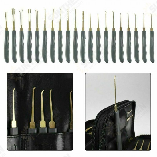 34 Pcs Lock Repair Sets Unlocking Practice Lock Pick Key Extractor Padlock Kit