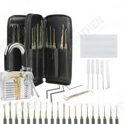 34 Pcs Lock Repair Sets Unlocking Practice Lock Pick Key Extractor Padlock Kit 34 Pcs Lock Repair Sets Unlocking Practice Lock Pick Key Extractor Padlock Kit