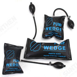 3pcs Car Pump Air Wedge Alignment Inflatable Shim Pad Powerful Opener Tool 3pcs Car Pump Air Wedge Alignment Inflatable Shim Pad Powerful Opener Tool