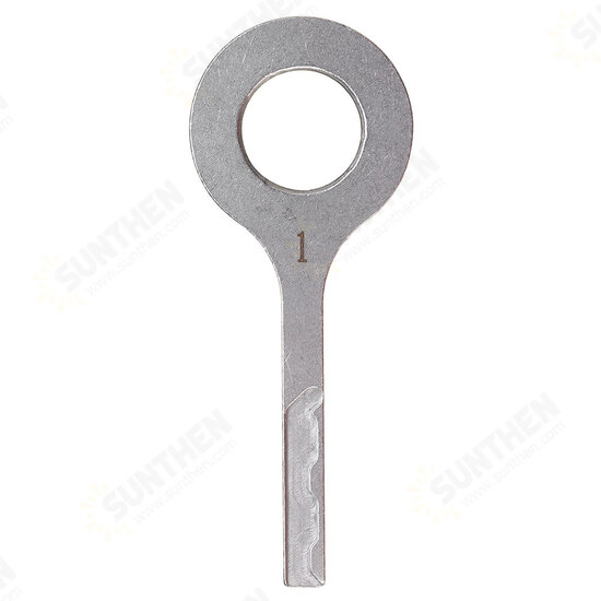 7-piece Set of Disassembly and Assembly Key Tool Disassembly and Prizing Tool Locksmith's Special Unlocking Tool