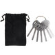 7-piece Set of Disassembly and Assembly Key Tool Disassembly and Prizing Tool Locksmith's Special Unlocking Tool