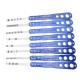 8Pcs Safety Box Quick Opening Lockpicks with 2 Transmission Gears