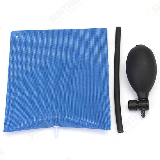 Car Air Pump Wedge Pad Entry Inflatable Shim Car Door Window Opener Tool Blue