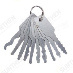 10pcs Keys Lock Pick For Double Sided Lock Lock Picks Tool 10pcs Keys Lock Pick For Double Sided Lock Lock Picks Tool